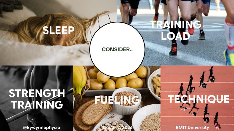 maximise running performance running physio melbourne